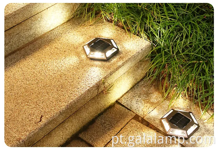 Luzes de jardim de LEDs duráveis ​​movidos a solar